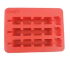 popular custom brand silicone ice cube tray for promotion gift