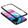 2018 Hot Tempered Glass Magnetic Adsorption Phone Case For iPhone X