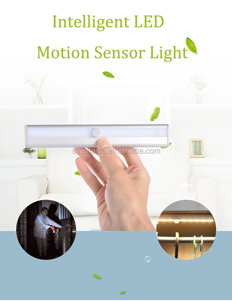 10-led wireless motion light