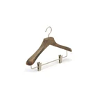 wholesale luxury high-end wooden coat and jackets hanger