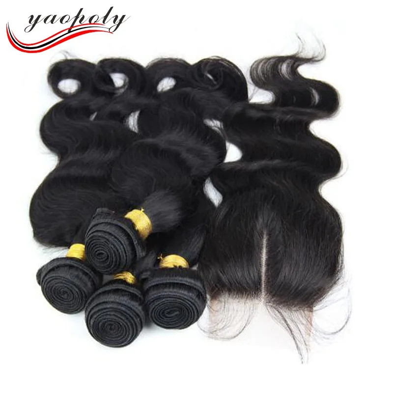 Cheap Human Hair Weave Virgin Brazilian Hair Bundles With Lace