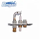 Pilot burner assembly gas heater flame sensor pilot burner