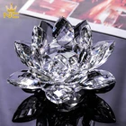 High End Crystal Lotus Flower For Wedding Decoration Wedding Door Gift Wedding Guests Souvenirs