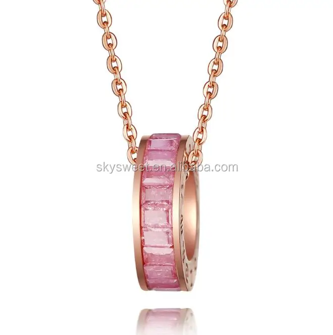 ring pendent necklace(swtrf926) - buy jewelry necklace gift for