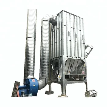 Industrial bag filtration mineral dust collector