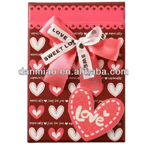 clamshell wedding gift card box with bowtie