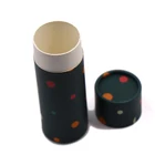 Wholesale customized gift box black paper tube white paper boxes for liquid bottles packaging
