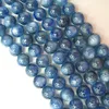 Top Quality Genuine Gemstone Round Blue Kyanite beads