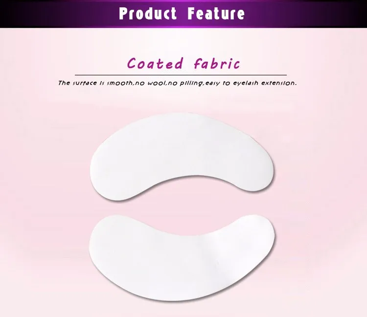 Lint Free eyelash extension eye gel patch for women1