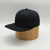 Customize MEIDINEY Black Snapback Hats,Snap Back Cap,5 Panels Blank Snapback Caps