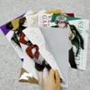 Customized anime printing pp plastic L shape file folder