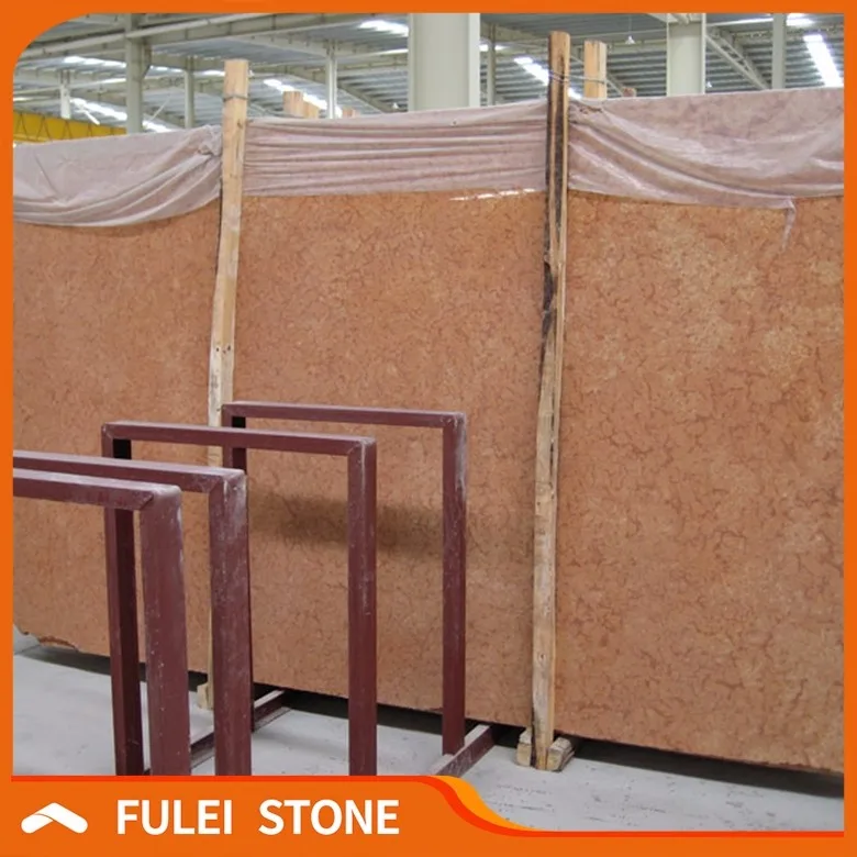 Polished Red Rosa verona marble prices per square meter