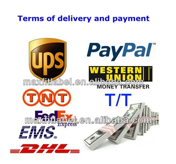 terms of delivery and payment