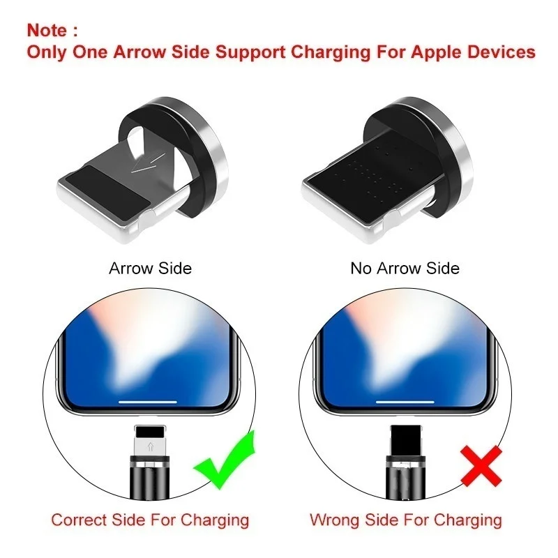 High quality Nylon cable for iphone cable magnetic 2.1A fast charge cable magnetic charge cable for Android /iOS/ Type-C - ANKUX.COM