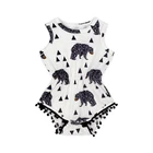 Boutique Newest Style Baby Romper Baby Girl Newborn Clothes Romper Animal Printing