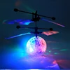 Hot Sale wholesale LED flash infrared sensor controls the helicopter flying ball helicopter