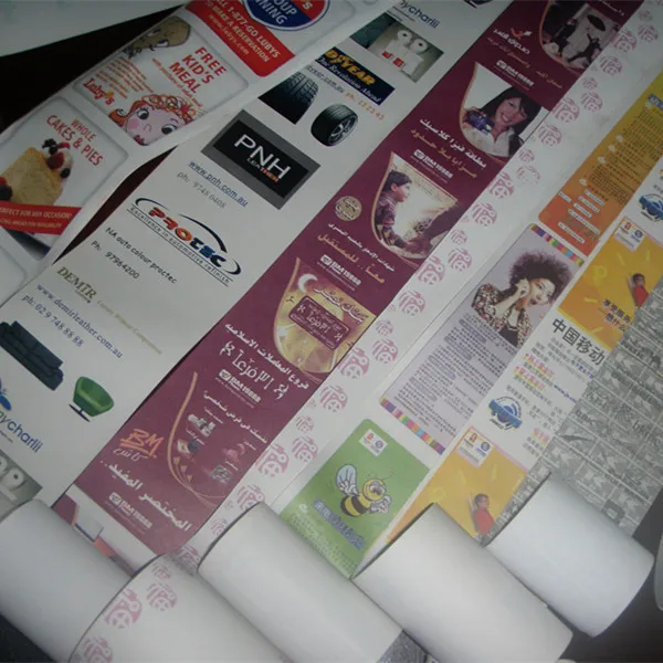 12*17 White Plastic Core Thermal Paper Cash Register Paper