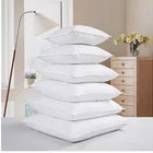 Wholesale custom high quality hotel square white pillow inner filling feather sofa cushion insert
