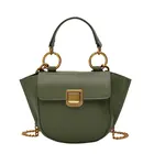 2019 fashion women Saddle pu leather handbags ring wing crossbody bags
