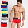 2019 Breathable 100% cotton Pure color underwear for men briefs basics sexy underwear