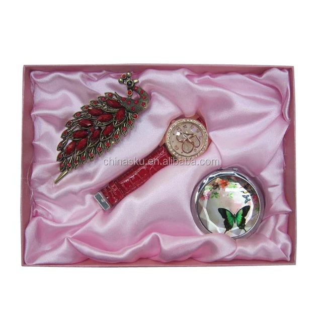 classical watch gift set for women
