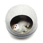 Nature Egg Shape Cozy Felted Caves for Cat Pet House Pet Bad