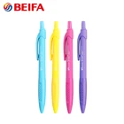 KB139600 BEIFA solid color matte anti-slip sleeve Functional Writing Plastic stylus pen ballpoint pens