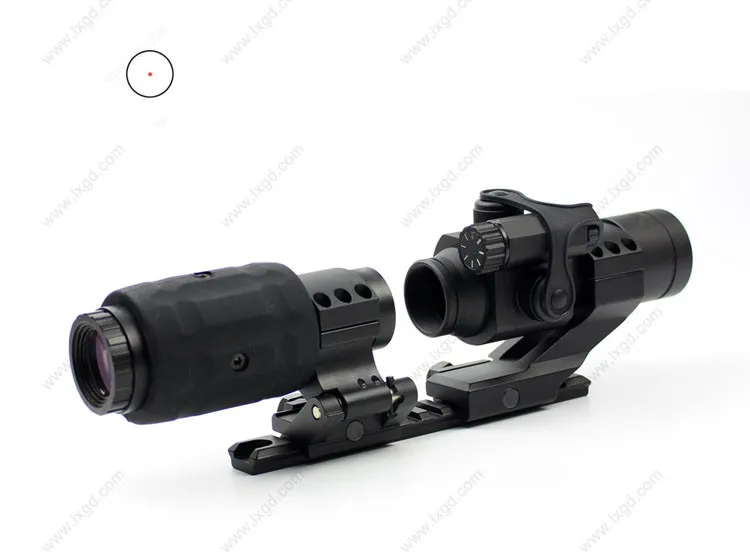 3x magnifier Red Dot Combo AR 15 Optics Accessories Infrared rifle