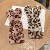 Leopard Print Rabbit Pattern Phone Case for iphoneXS XR MAX Hybrid Cute Sweet Fur Pretty Protective Cover for iPhone X 6 7 8PLUS