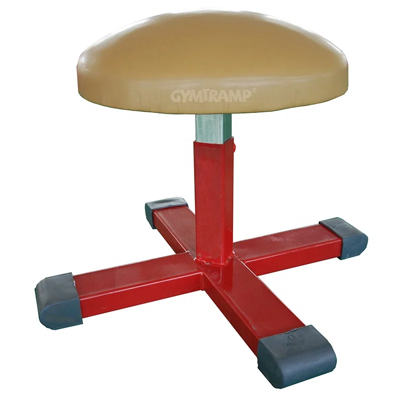 Gymtramp en cuir PU professionnel compétition de gymnastique champignon à vendre