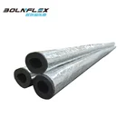 Foam pipe insulation for air conditioner and chilled water pipe insulation soft foam rubber tube
