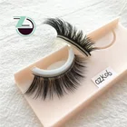 Most Luscious 3D Mink Eyelashes Wholesale High Quality Clear Band False eyelashes Mink Strip Eyelashes With Custom Packaging