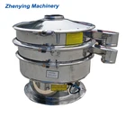 Circular Sieve Machine For Mustard Seeds--zhenying Vibrating screen