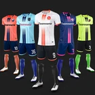 Custom Fashionable Sublimation Sports Team Soccer Jersey Uniform Set