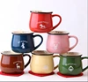 150/250ML enamel coffee mugs custom logo