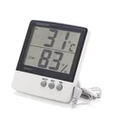 Smart Thermo Tech Digital Hygrometer hydrometer Wall Room Temperature Thermometer