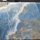 custom natural onyx marble background wall design blue onyx tile