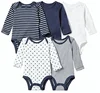 Baby Set of Organic Cotton Long-Sleeve Bodysuits