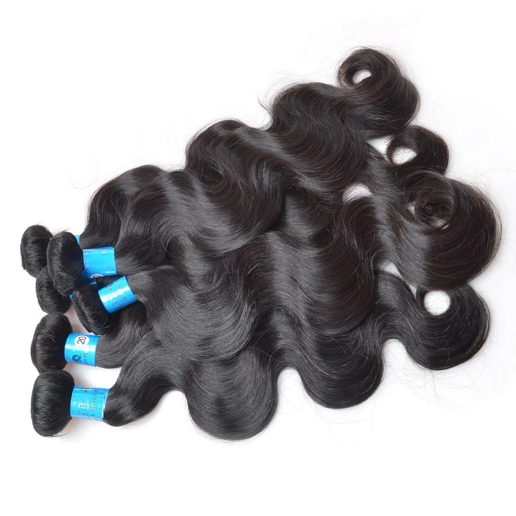 Kbl 5a Natural Wave Virgin Slavic Hair Top One Raw Wavy Black Hair