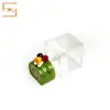 Professional Designer Clear PET Plastic Wedding Favor Box Gift Box For Cake