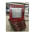 Toronto hot sale durable aluminum windows with built-in window shutter design