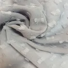 wholesale heavy chiffon / floral chiffon jacquard fabric for dress
