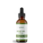 100% pure Hemp Oil Drops 500mg Natural Anti Inflammatory | Reduces Pain Helps with Sleep, Mood, Skin and Hair