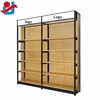 Guangzhou Factory Retails Store Furniture Products Display Wood Rack Display Shelf With Lighting Box
