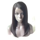 Virgin remy brazilian human hair lace front wig with baby hair 13x4 lace frontal cheap natural wig human hair