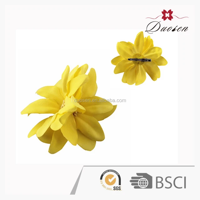 charming spring artifical flower clip for women