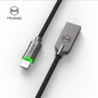 Mcdodo Light ning to USB Cable Auto Disconnect Fast Charging Data Cable For iPhone6/7/8/X with LED Light Cable
