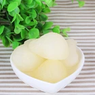 Mikado canned fruit canned pear halves slices cubes in light syrup or in pear juice in LS or in PJ
