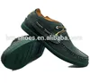 Green comfortable casual genuine leather fashion young men shoes