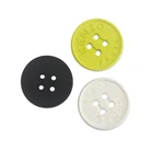 Decorative laser holes plastic snap mini button 10mm for coat / blazer